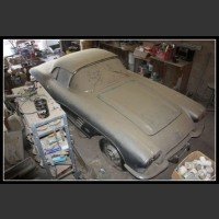 Chevrolet Corvette C1 odkryty w garażu w Nevadzie...