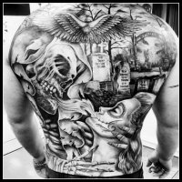 Imponujące i realistyczne prace mistrza tatuażu Drew Apicture's...