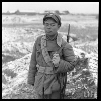 Unikatowe fotografie z wojny w Chinach w 1947r...
