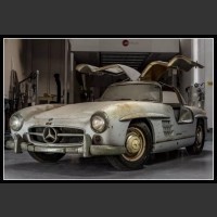 Mercedes-Benz znaleziony w stodole...